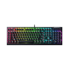 A Photo Of Razer BlackWidow V4 X - Wired Full-Size Mechanical Gaming Keyboard with Green Switches