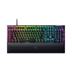 A Photo Of Razer BlackWidow V4 - Wired Full-Size Mechanical Gaming Keyboard with Green Switches