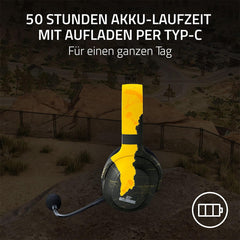 A Photo Of Razer Barracuda X - PUBG Edition Wireless Multiplatform - Gaming and Mobile Headset