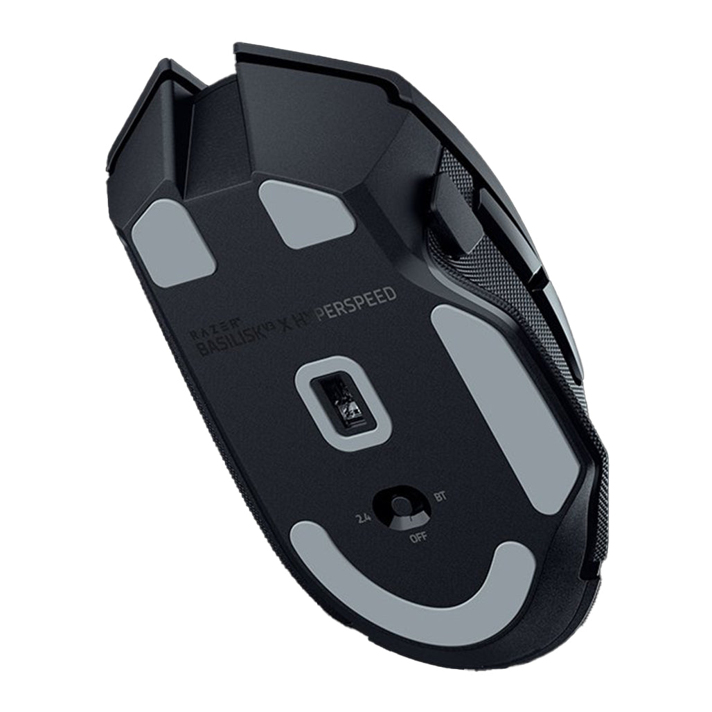 A Photo Of Razer Basilisk V3 X - HyperSpeed Customizable Wireless Gaming Mouse with RGB Lighting