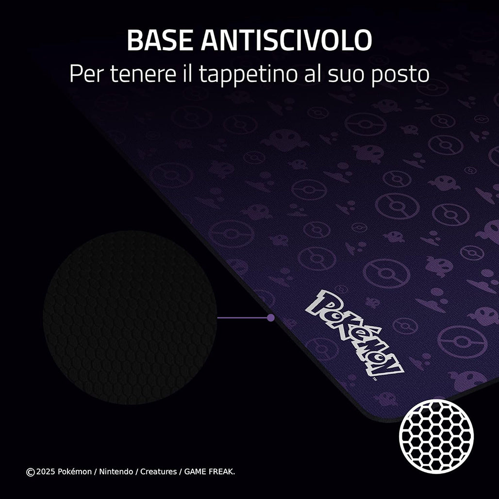 A Photo Of Razer Gigantus V2 - Soft Gaming Mouse Mat - XXL - Pokémon Gengar Edition