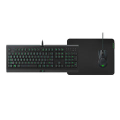 A Photo Of Razer Level Up Bundle: Cynosa Lite Keyboard, Gigantus V2 Medium MousePad, and Viper Mini Mouse
