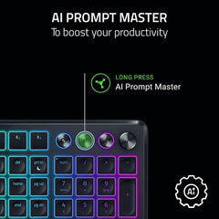 A Photo Of Razer Pro Type Ergo - Wireless Split Ergonomic Keyboard