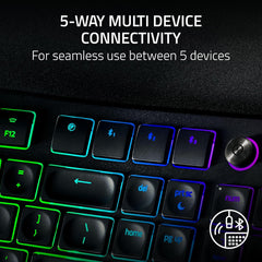A Photo Of Razer Pro Type Ergo - Wireless Split Ergonomic Keyboard