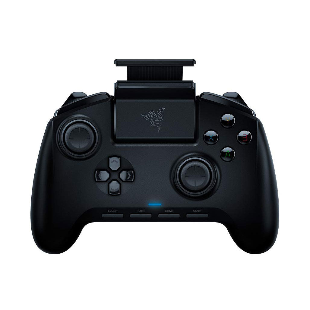 A Photo Of Razer Raiju Mobile – Ergonomic Mobile Gaming Controller for Android with Customizable Controls and Adjustable Phone Mount
