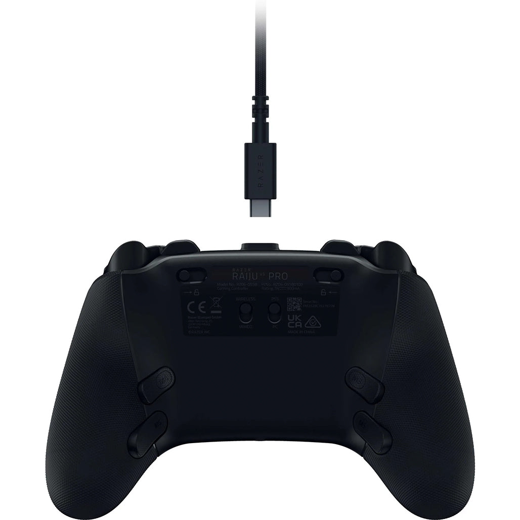 A Photo Of Razer Raiju V3 Pro - Wireless Gaming Controller for PlayStation 5 & PC - Black