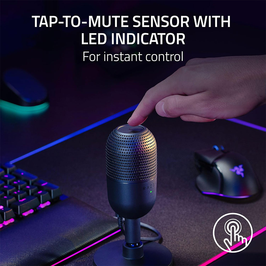A Photo Of Razer Seiren V3 Mini – Compact USB Microphone
