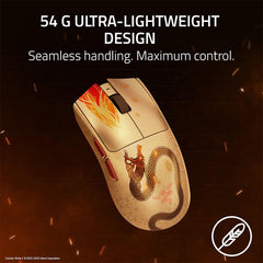 A Photo Of Razer Viper V3 Pro - Counter-Strike 2 Dragon Lore Wireless Gaming Mouse