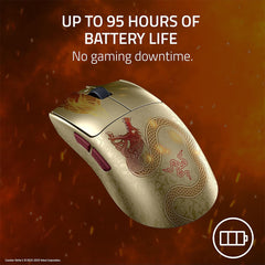 A Photo Of Razer Viper V3 Pro - Counter-Strike 2 Dragon Lore Wireless Gaming Mouse