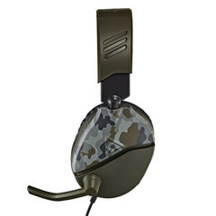 A Photo Of Turtle Beach Recon 70 Green Camo Multiplatform Gaming Headset