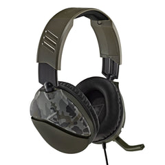 A Photo Of Turtle Beach Recon 70 Green Camo Multiplatform Gaming Headset
