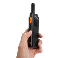 A Photo Of Retevis B3S - Ultra-Thin Portable FRS Handheld Radio with LCD Display