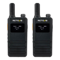 Retevis B3S - Ultra-Thin Portable FRS Handheld Radio with LCD Display