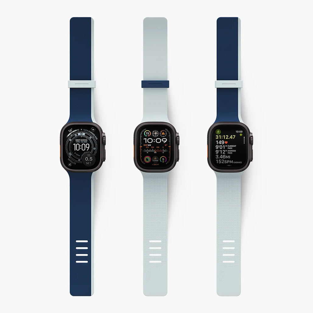 A Photo Of UNIQ Revix IV Reversible Dual-Color Magnetic Watch Strap - 49/46/45/44mm
