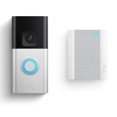 A Photo Of Ring Battery Doorbell Plus with Chime