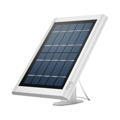 A Photo Of Ring Solar Panel Rechargeable Power for Non-Stop Security - White - B0781Z3FNX