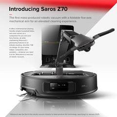 A Photo Of Roborock Saros Z70 Robotic Vacuum