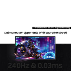 A Photo Of Samsung 32” Odyssey OLED G8 4K UHD Gaming Monitor – 240Hz, 0.03ms, G-Sync, Smart TV Apps, QD-OLED Panel