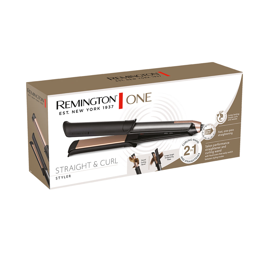 A Photo Of Remington ONE Straight & Curl Styler - S6077