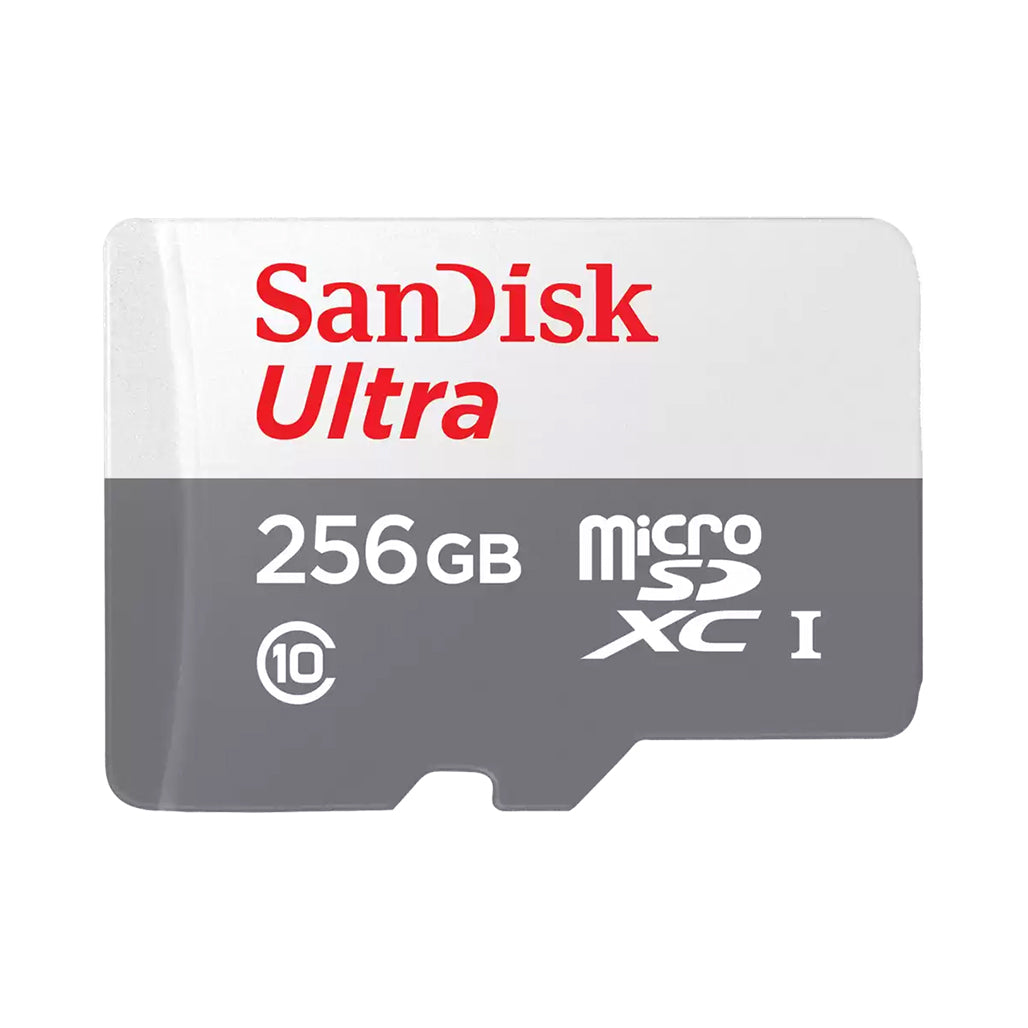 A Photo Of SanDisk Ultra UHS-I Class 10 microSDHC Card