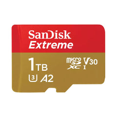 A Photo Of SanDisk Extreme microSDXC UHS-I Card