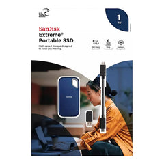 A Photo Of SanDisk Extreme Portable Solid State Drive USB3.2 - 1TB SSD