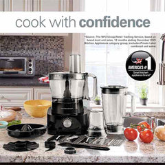 A Photo Of Hamilton Beach 1000W Food Processor with  11 Attachments