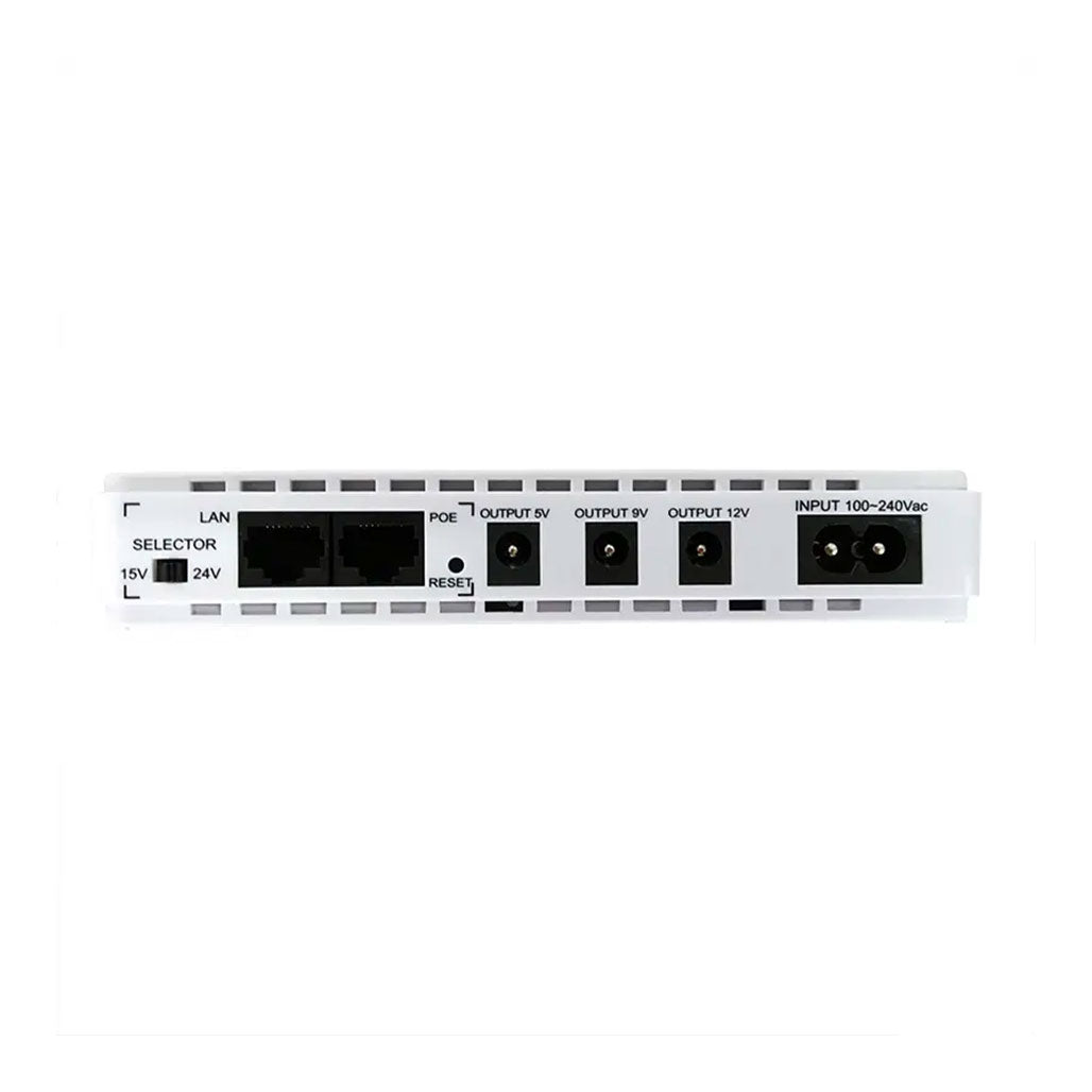 A Photo Of SKE POE-530P Mini UPS for WiFi Router - 17W DC Power Backup, 8800mAh Battery