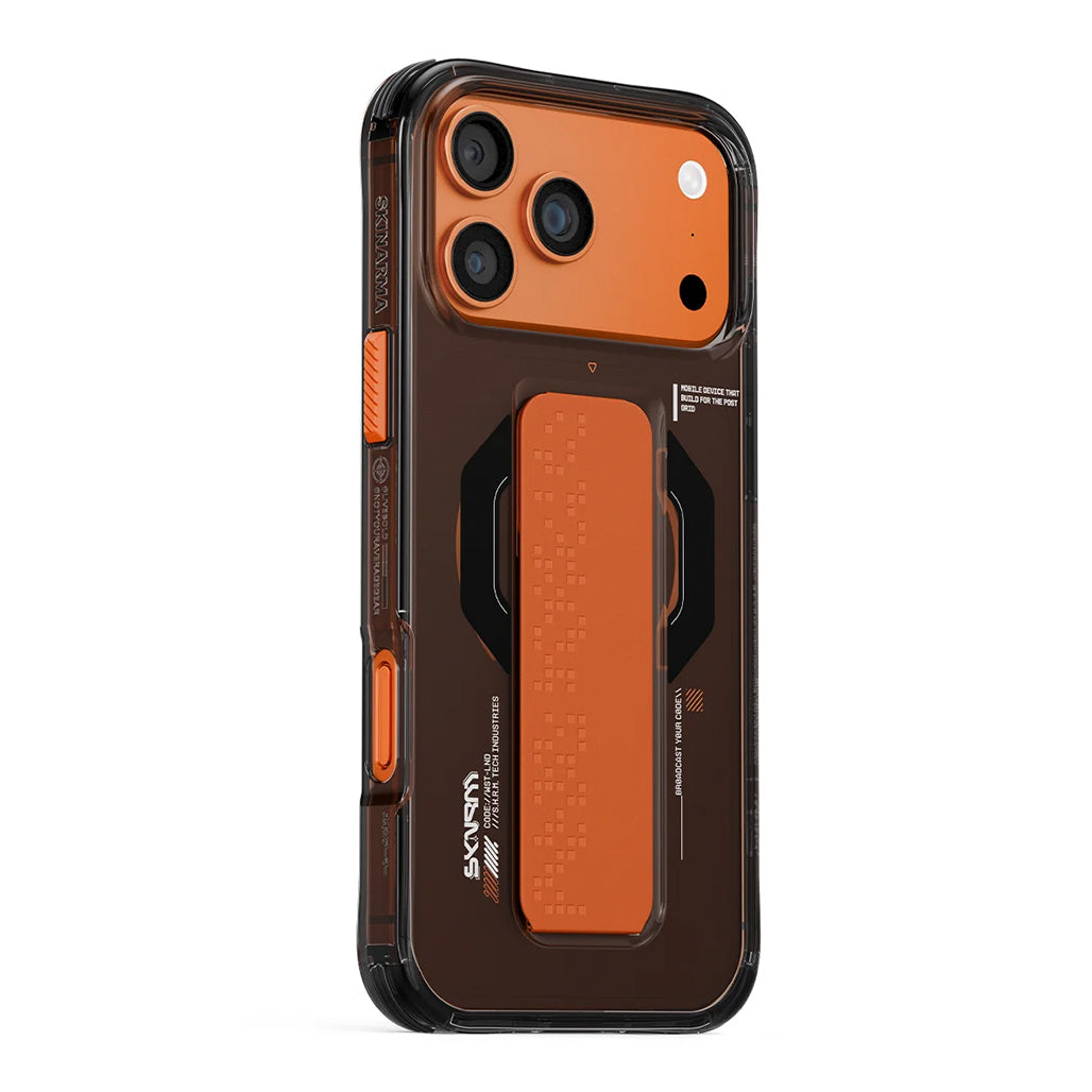 A Photo Of Skinarma HAXA Mag-Charge with Grip for iPhone 17 Series