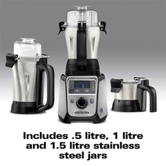A Photo Of Hamilton Beach Blender 1400W Juicer Mixer Grinder with Variable Speed Control and Stainless Steel Jars