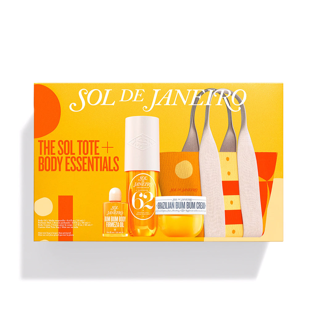 A Photo Of SOL DE JANEIRO The Sol Tote + Body Essentials Set