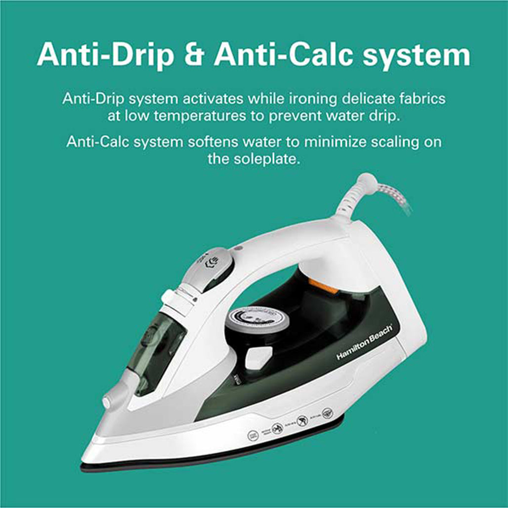 A Photo Of Hamilton Beach Steam Iron 2200W