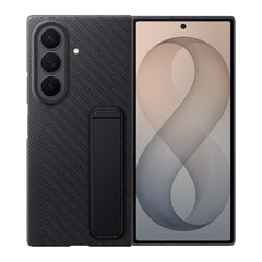 A Photo Of Samsung Galaxy Z Fold8 Ultra Carbon Standing Case