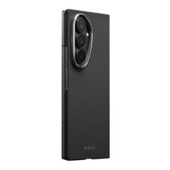 A Photo Of Pitaka Samsung Galaxy Z Fold8 Ultra Edge Case - 600D Black/Grey (Twill)