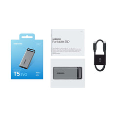 A Photo Of Samsung T5 EVO Portable SSD 2TB