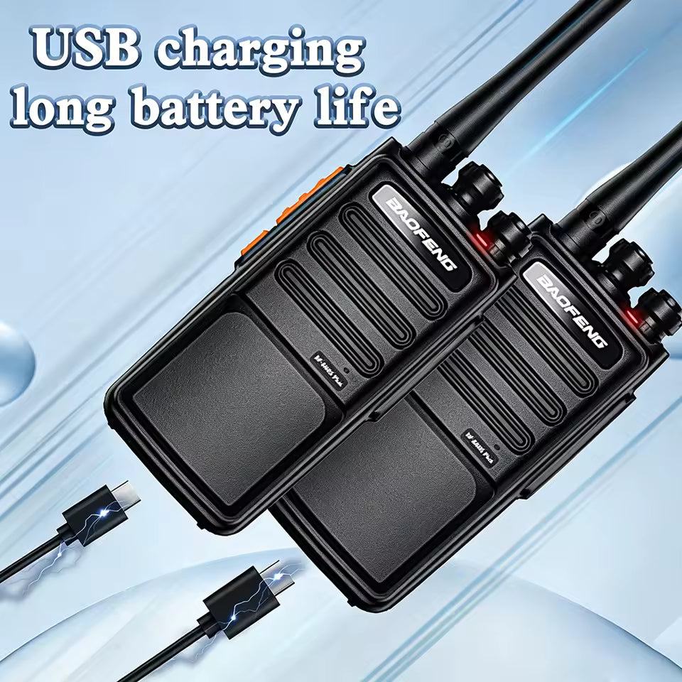 A Photo Of Baofeng BF-888S+ (BF114) - UHF Two-Way Radio Walkie Talkie