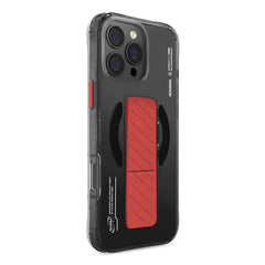 A Photo Of Skinarma AXON Mag-Charge Case for iPhone 16 Pro – Grip-Stand, Magnetic Charging, Drop Protection
