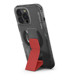 A Photo Of Skinarma AXON Mag-Charge Case for iPhone 16 Pro – Grip-Stand, Magnetic Charging, Drop Protection