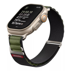A Photo Of Skinarma Kobu Strap for Apple Watch Ultra 49mm - Stylish Adjustable Textile Band