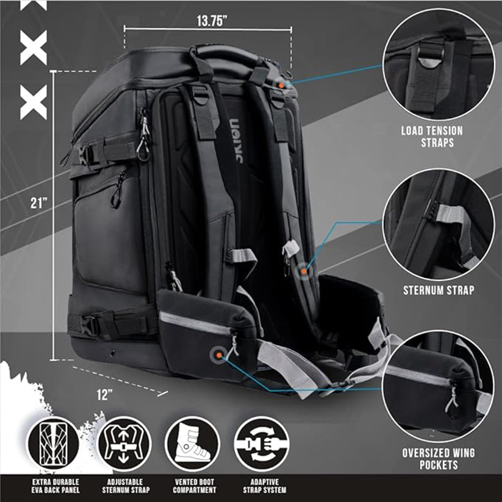 A Photo Of Sklon Ski Boot Bag 55-65L Waterproof Backpack
