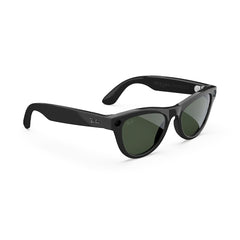 A Photo Of Ray-Ban Meta Skyler (Gen 2) Smart Glasses - Shiny Black/Clear to Graphite Green Transitions