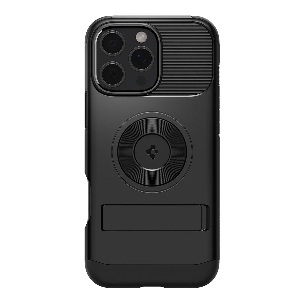 A Photo Of Spigen Slim Armor MagFit Case for iPhone 16 Pro Max – MagSafe-Compatible, Dual-Layer Protection, Shockproof Design
