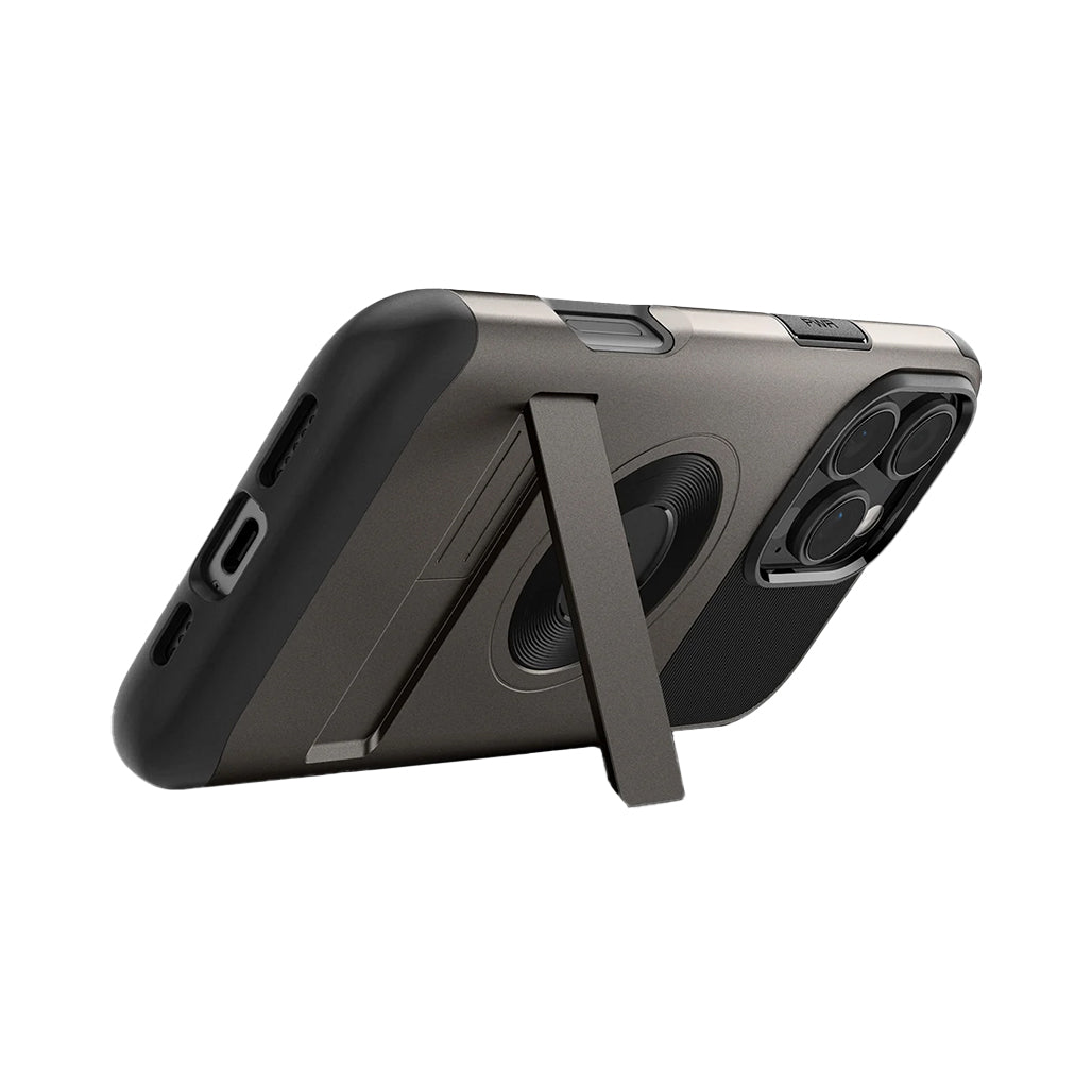 A Photo Of Spigen Slim Armor MagFit Case for iPhone 16 Pro Max – MagSafe-Compatible, Dual-Layer Protection, Shockproof Design