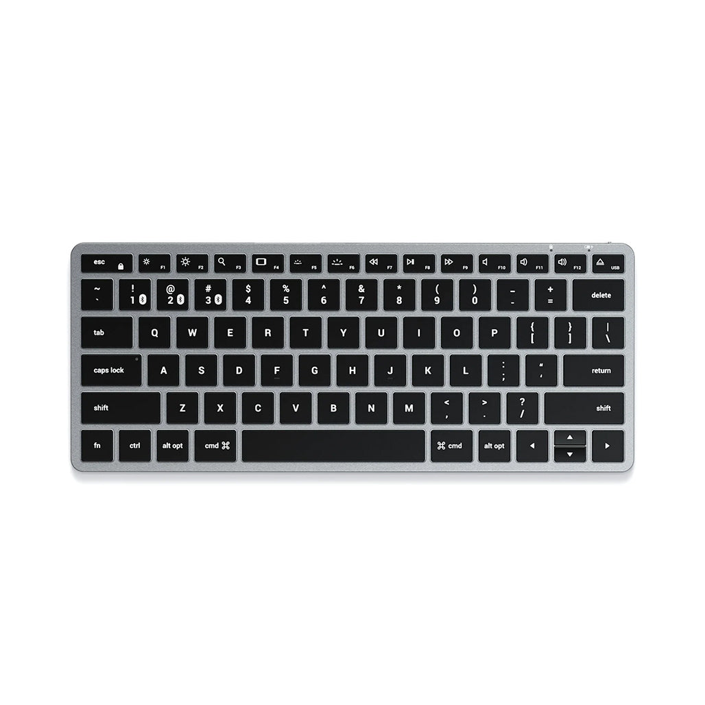 A Photo Of Satechi Slim X1 Bluetooth Backlit Keyboard | ST-BTSX1M