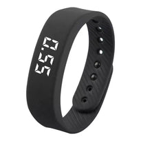 LED Fitness Tracker Wristband with Pedometer