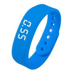 A Photo Of LED Fitness Tracker Wristband with Pedometer