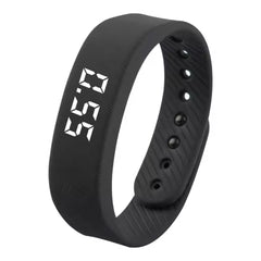 A Photo Of LED Fitness Tracker Wristband with Pedometer