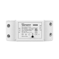 A Photo Of Sonoff BASICR2 Wi-Fi Smart Switch | DIY Home Automation | Voice Control with Alexa & Google Home