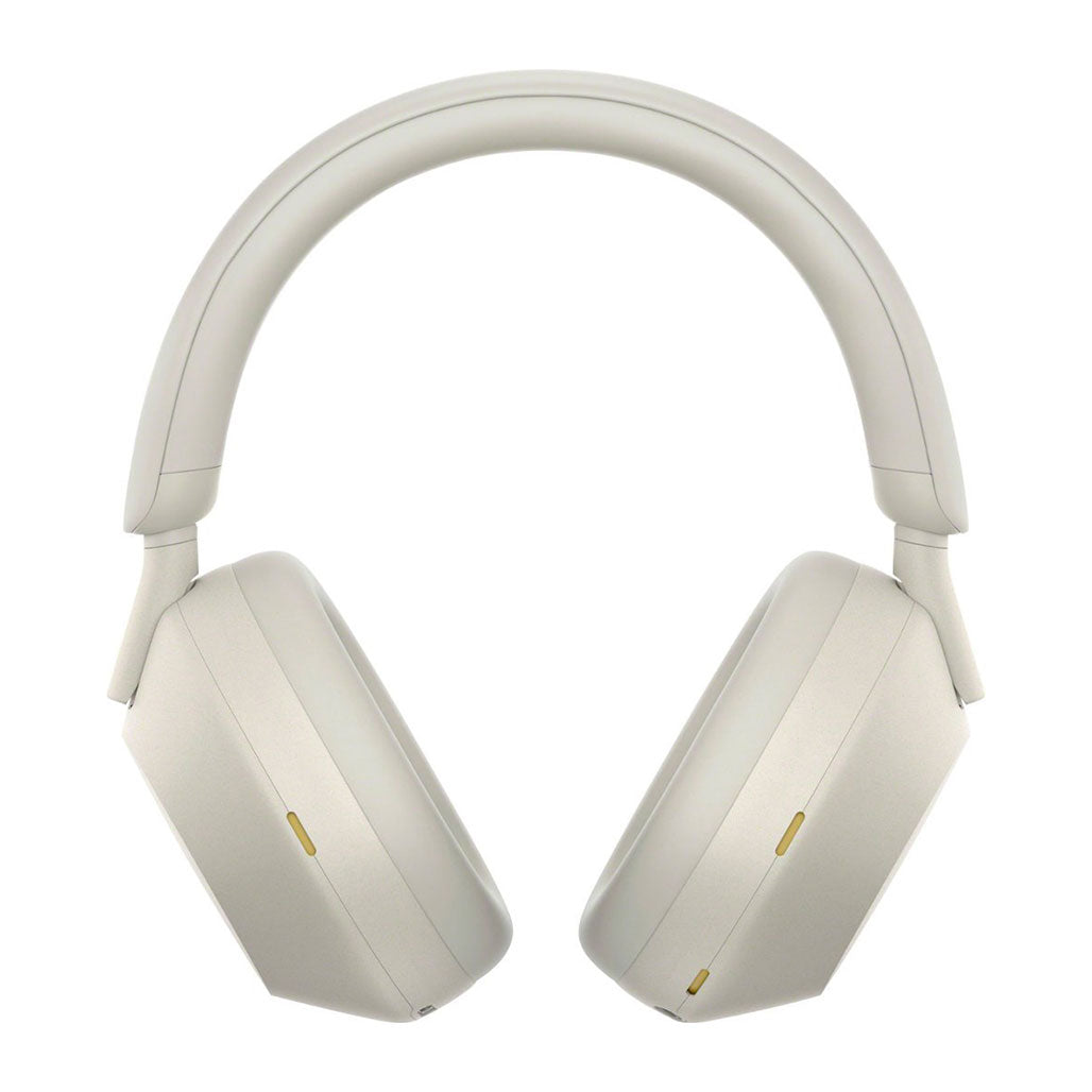 A Photo Of Sony WH-1000XM5 Wireless Noise-Canceling Over-Ear Headphones - Silver