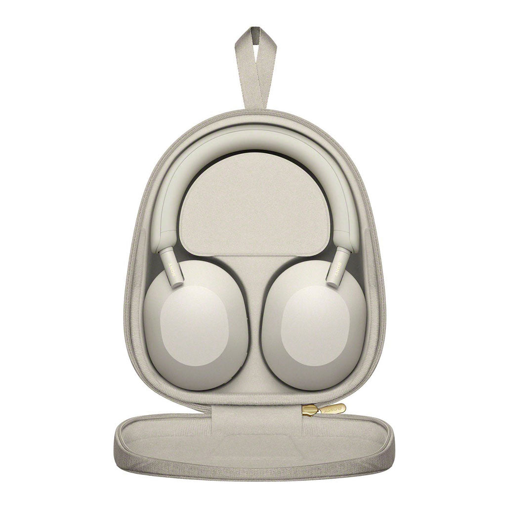 A Photo Of Sony WH-1000XM5 Wireless Noise-Canceling Over-Ear Headphones - Silver